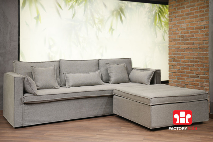 Naxos SE Modular Sofa, 2,50m x 2.00m. • Available with waterproof fabric • Wide variety of colors &  10-year written guarantee!! Factory Sofa.