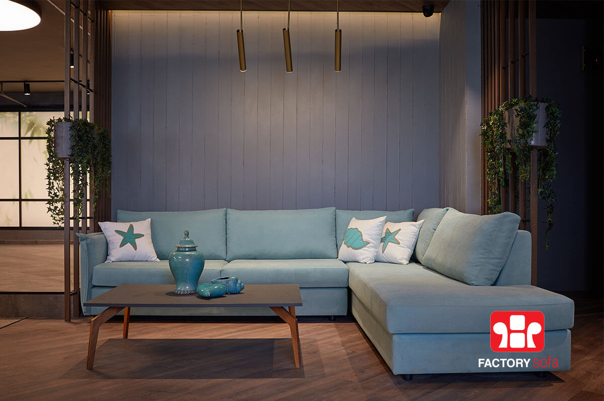 Γωνιακό Σαλόνι Patmos | Σαλόνια Καναπέδες Factory Sofa