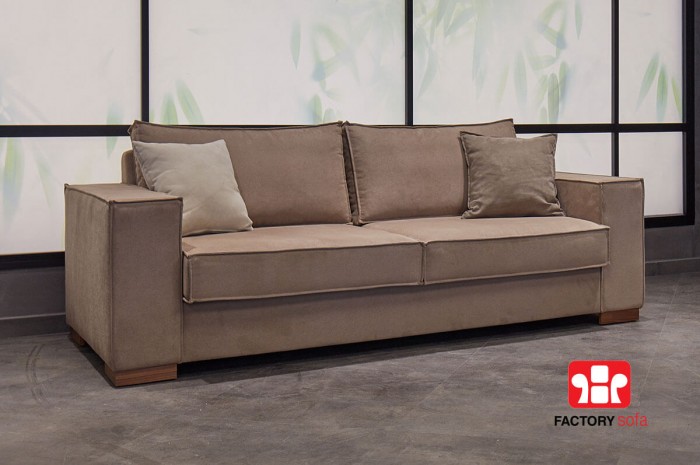 Καναπές Τριθέσιος CHANIA | Σαλόνια Καναπέδες Factory Sofa Προσφορές