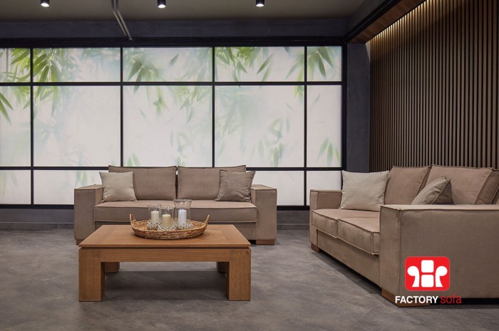 Σαλόνι Τριθέσιο Διθέσιο Chania | Σαλόνια Καναπέδες Factory Sofa Προσφορές