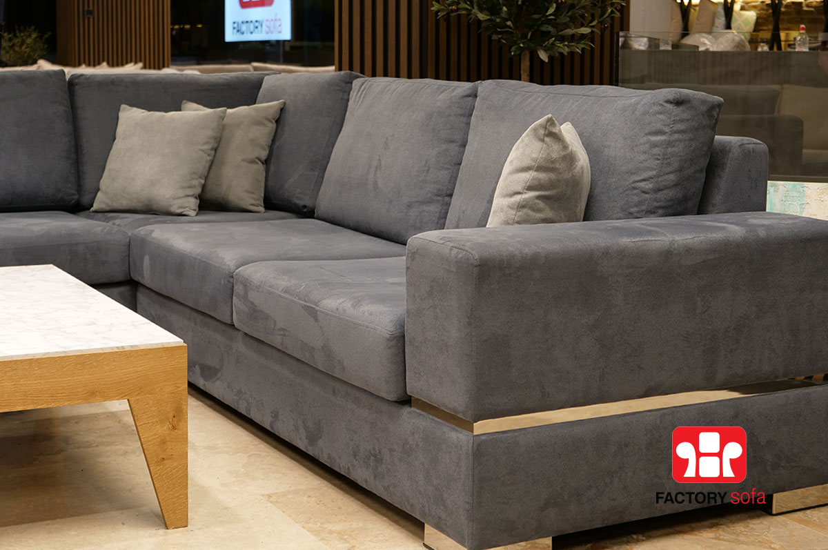 Σαλόνι Γωνία Skyros 2.80m x 2.20m | Σαλόνια Καναπέδες Factory Sofa Προσφορές