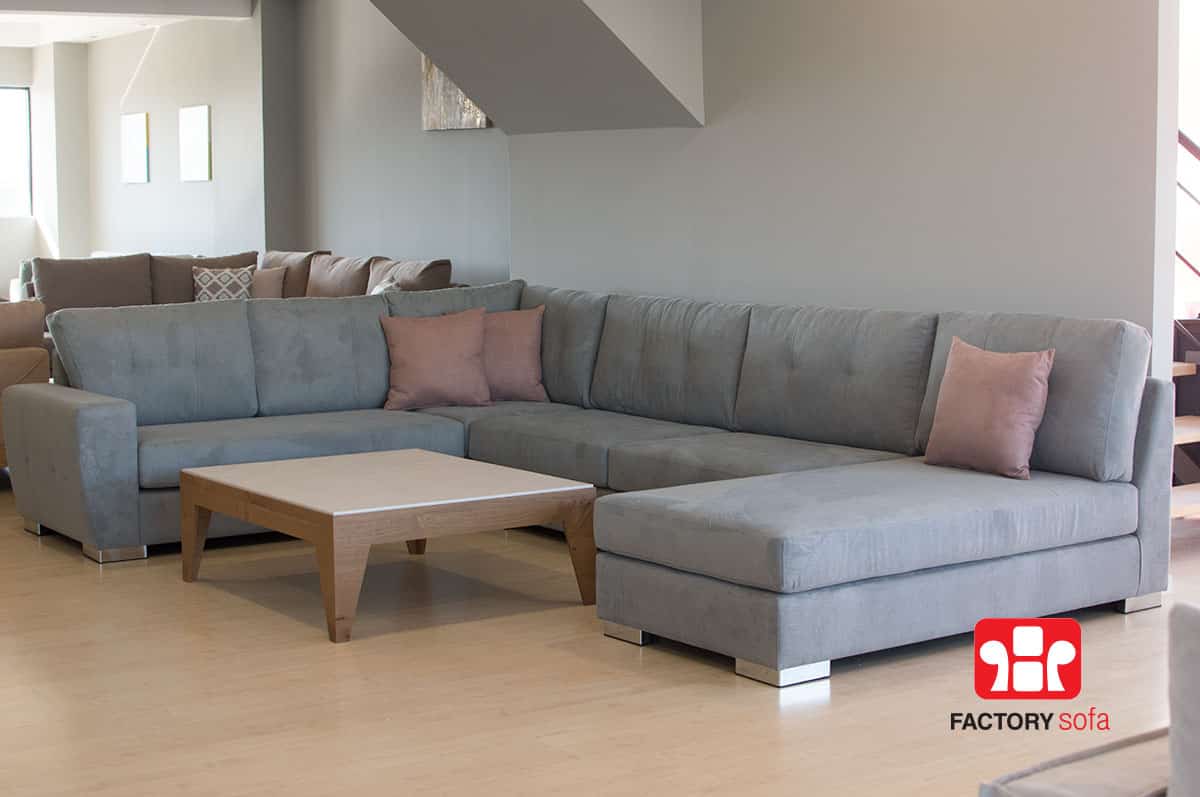 Σαλόνι SITIA σε σχήμα Πι | Σαλόνια Καναπέδες Factory Sofa Προσφορές