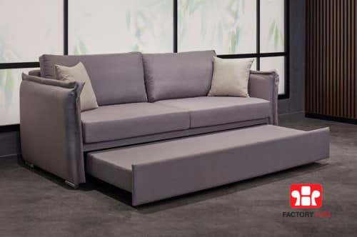 Patmos Sofa Bed In 2 sizes available to select • With sliding bed mechanism