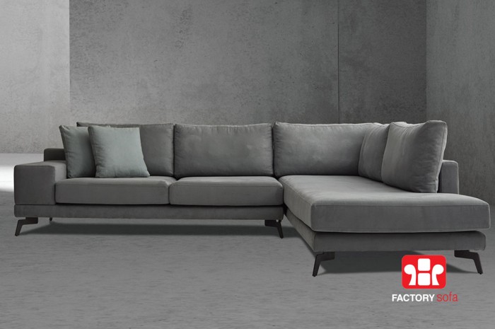Ithaki Corner Sofa  with Memory Foam • Waterproof Fabric • Over 100 colors of fabric to choose from • Removable fabrics from the cushions • 10 years guarantee