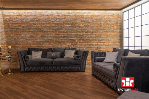 Σαλόνι Τριθέσιο Διθέσιο CLASSIC LUX | Factory Sofa Σειρά Exclusive