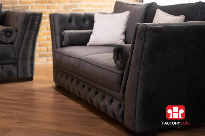 Σαλόνι Διθέσιο CLASSIC LUX | Factory Sofa Σειρά Exclusive